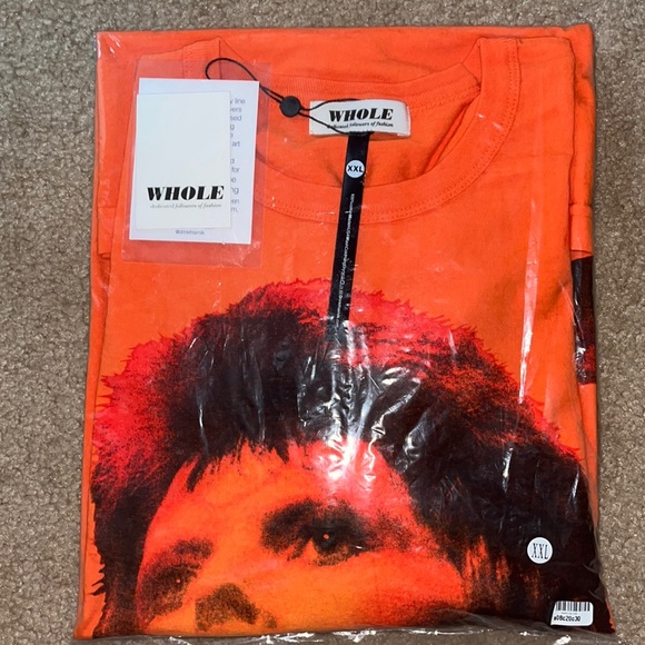 GOAT Exclusive WHOLE Shining
Like The Sun Tee In Orange - Picture 2 of 7